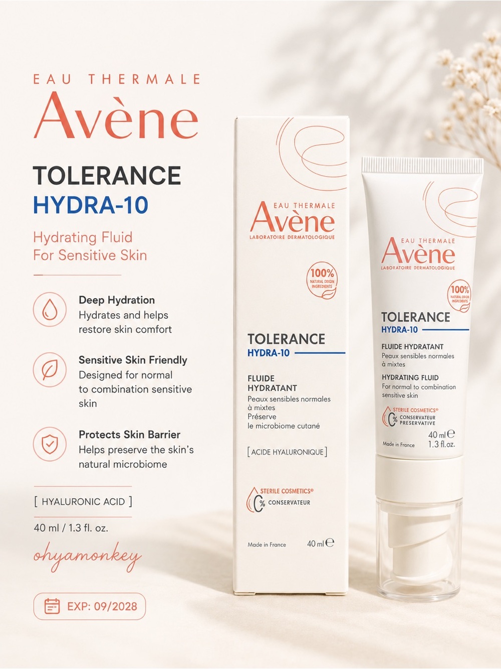 Avenue Tolerance Hydra-10 Hydrating Fluid